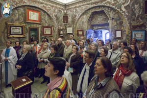 La Salve en el camarín de La Virgen de Consolación